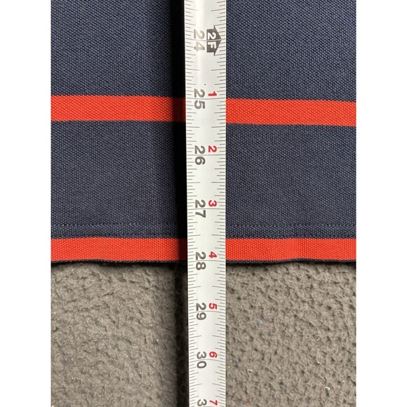Polo Ralph Lauren Mens Large Striped Short Sleeve Rugby Arm Gussets Y2K Preppy - Picture 8 of 14